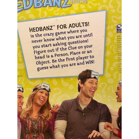 Headbanz For Adults Party Game - Picture 6 of 7